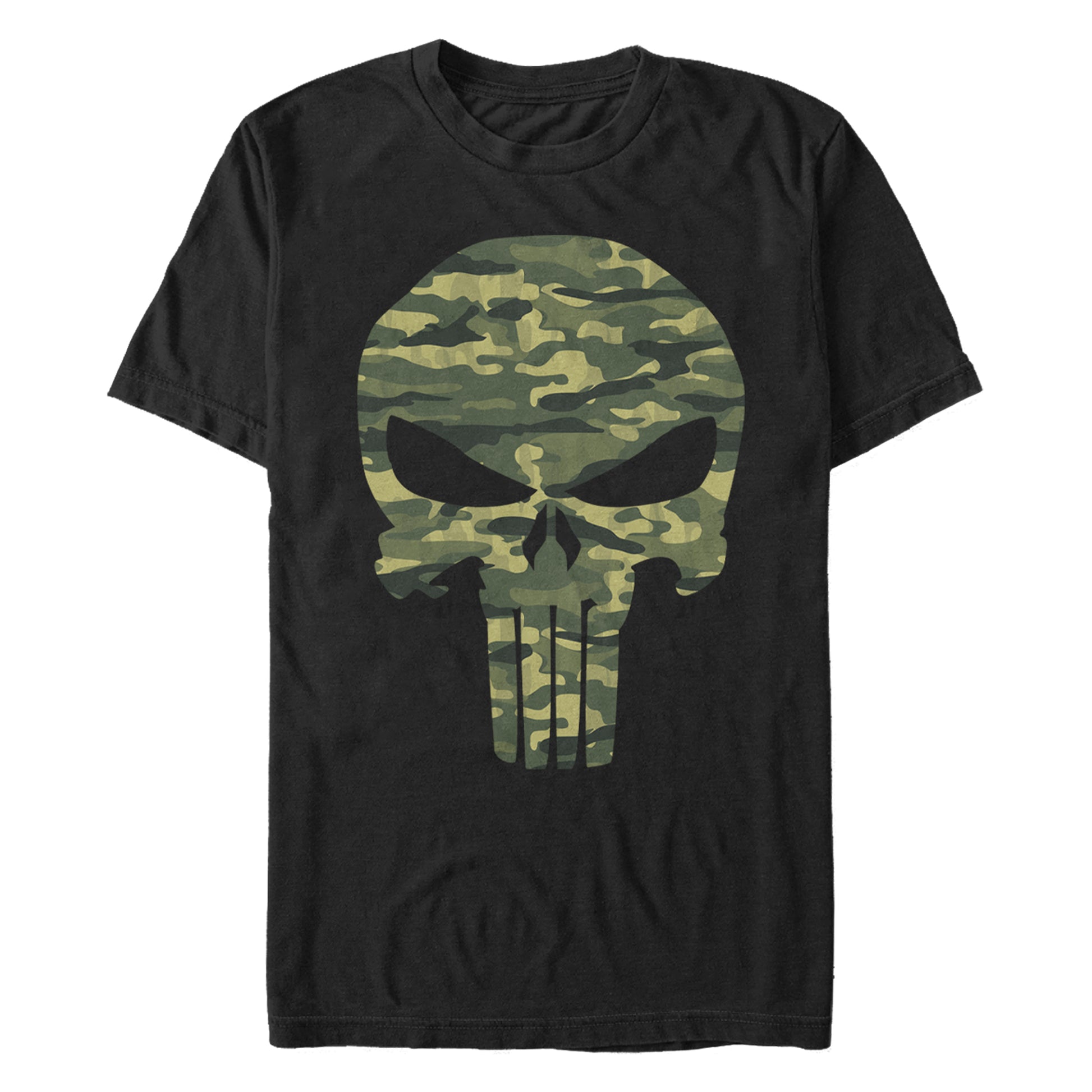 Men's Marvel Punisher CamoSkull T-Shirt