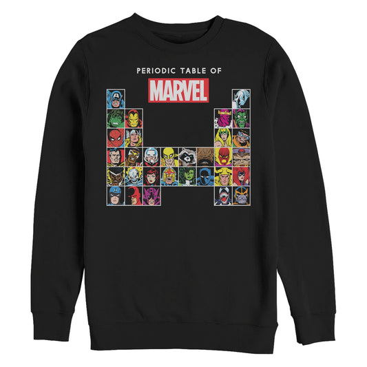 Men's Marvel Periodic Marvel Sweatshirt